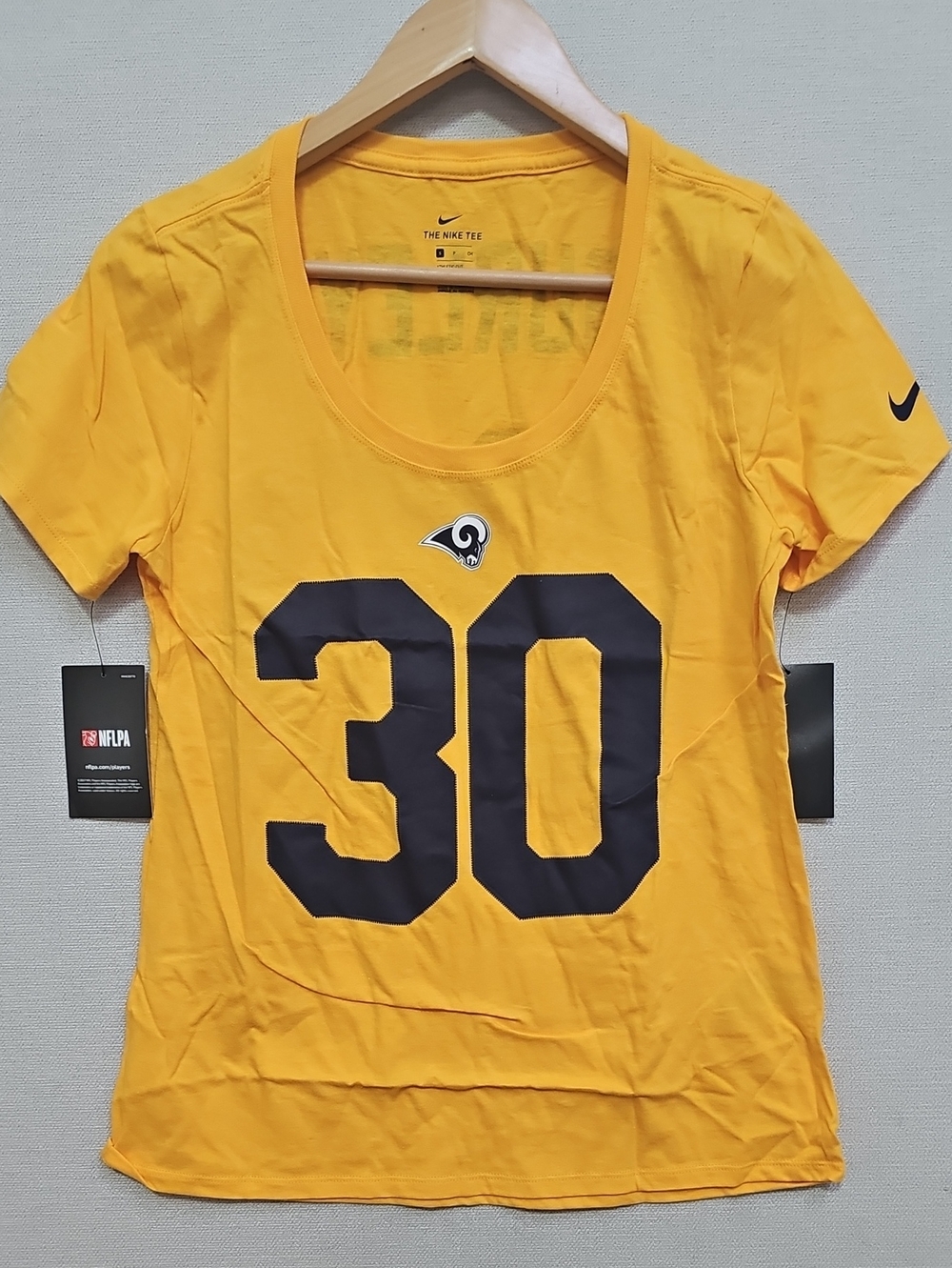 NIKE L.A.RAMS #30 GURLY II WOMENS TEE BFPM-08-236